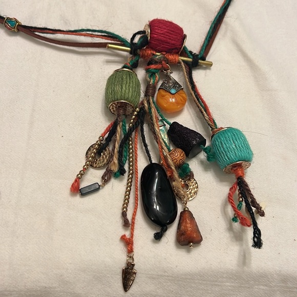 Handmade Bohemian Necklace - Picture 2 of 7